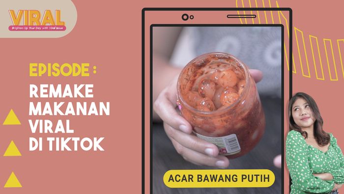 Camilan Viral di Tiktok : Acar Bawang Putih dan Ramen Kuah Mayo