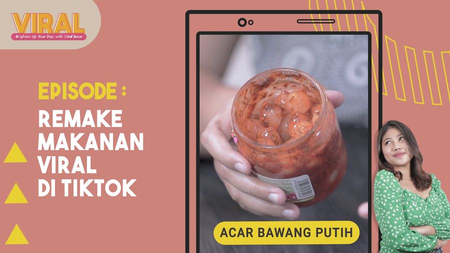 Camilan Viral di Tiktok : Acar Bawang Putih dan Ramen Kuah Mayo
