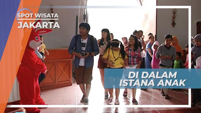 Masuk Ke Dalam Istana Anak Jakarta, Ada Penyambut Tamu yang Lucu
