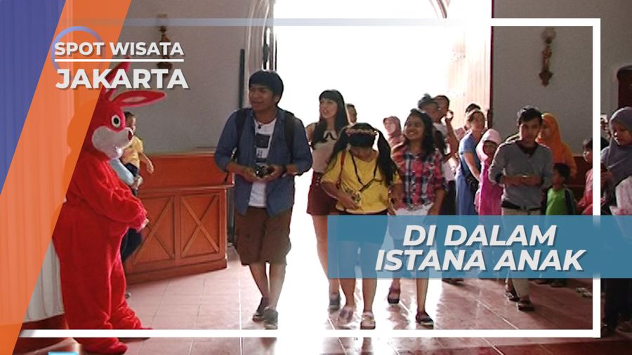 Masuk Ke Dalam Istana Anak Jakarta, Ada Penyambut Tamu yang Lucu