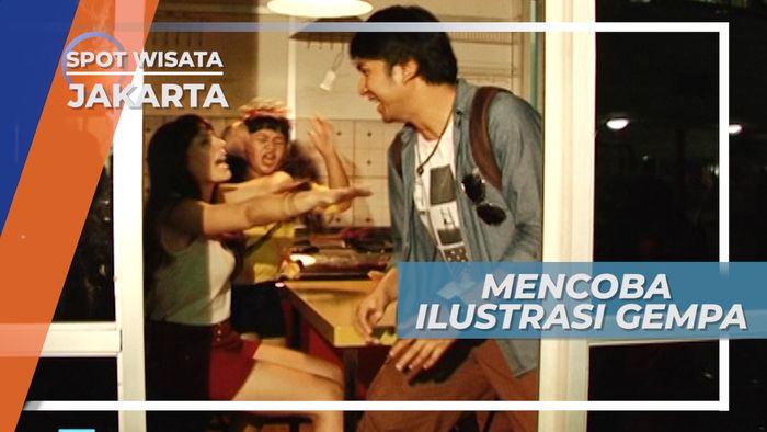 Bergetar! Simulasi Gempa Jakarta, Edukasi Penanggulangan Bencana 