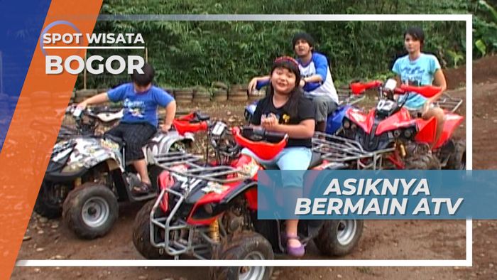 Setelah Bebersih Mari Kita Off Road Dengan ATV di Bogor Jawa Barat