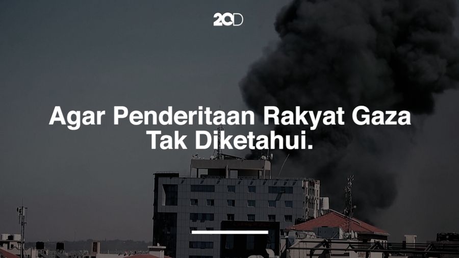 Serangan Udara Israel Coba Bungkam Suara Media Internasional