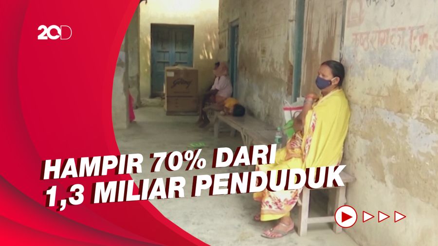 COVID-19 Tersebar di Desa, India Hadapi Tantangan Krisis Fasilitas Kesehatan