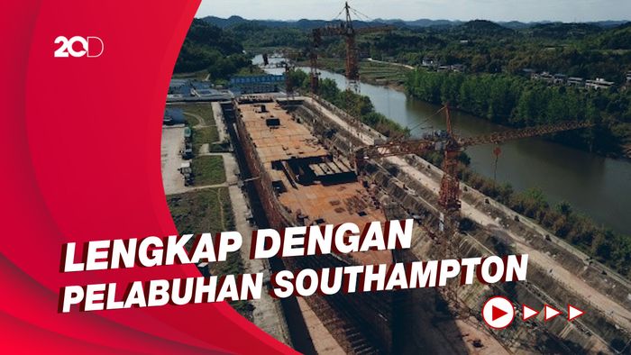 Diklaim Mirip, Replika Kapal Titanic Ini Tengah Dibuat di China