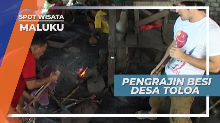 Desa Tuloa, Warga Pengrajin Besi dari Tidore, Maluku Utara