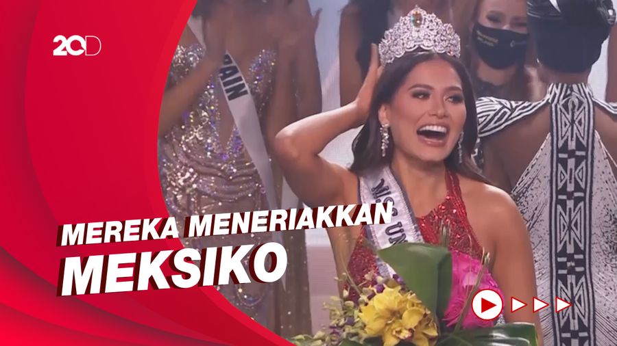 Andrea Meza Cerita Momen Kemenangannya Sebagai Miss Universe 2020