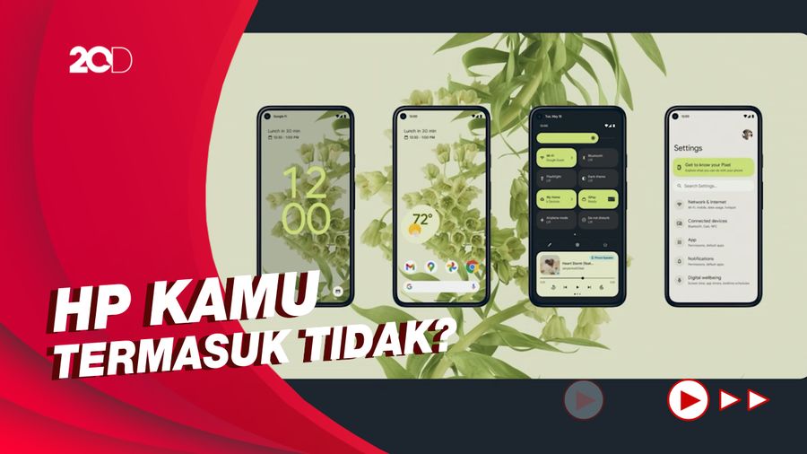 Deretan Ponsel yang Bisa Install Android 12