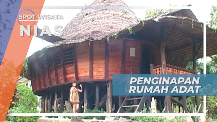 Penginapan Unik Dengan Arsitektur Mirip Rumah Adat Nias, Sumatera Utara