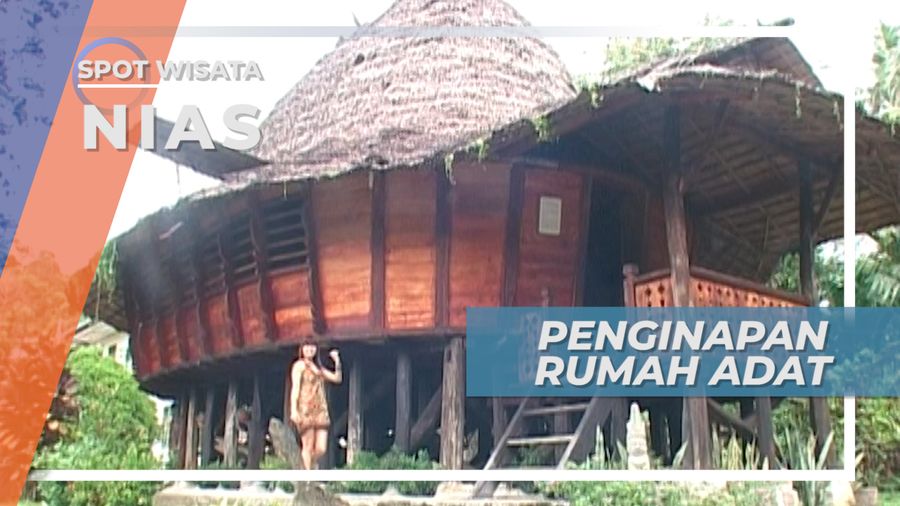 Penginapan Unik Dengan Arsitektur Mirip Rumah Adat Nias, Sumatera Utara