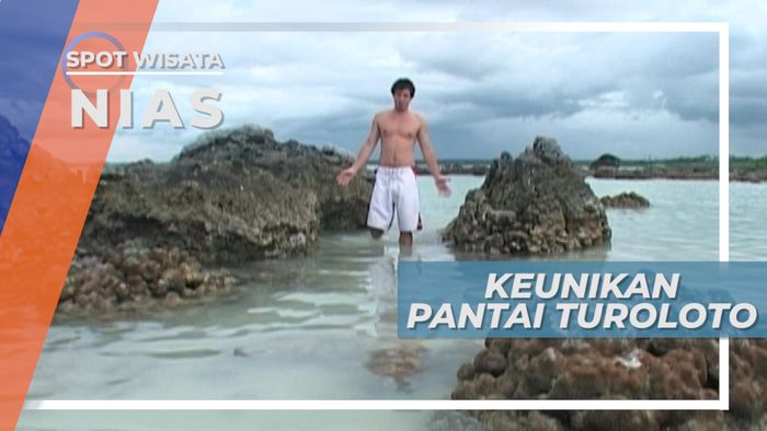 Pantai Turoloto Nias, Pantai Berbatu Karang Yang Digemari
