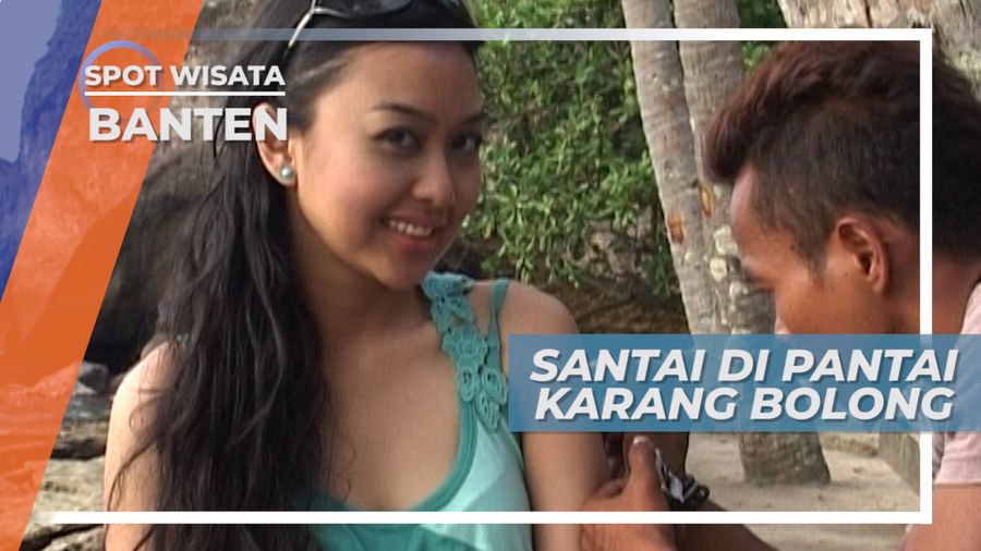 Menikmati Santai di Tepi Pantai Karangbolong Anyer Banten