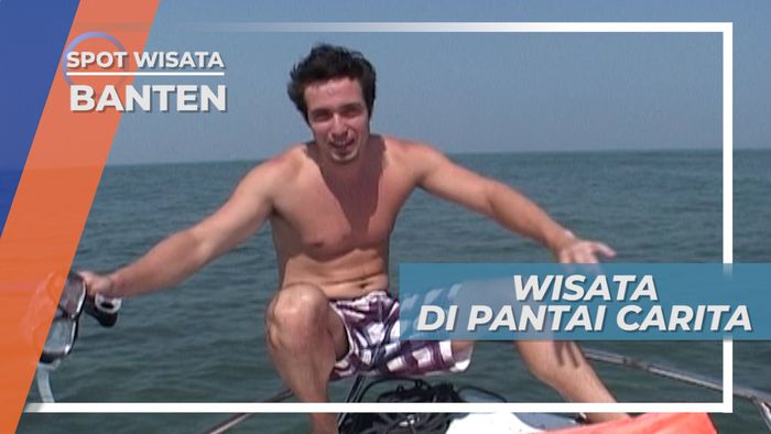 Menuju Taman Laut Carita Banten Dengan Kapal  