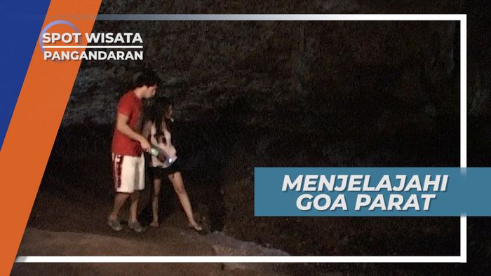 Jelajah Alam Masuk Goa Parat Pangandaran Jawa Barat