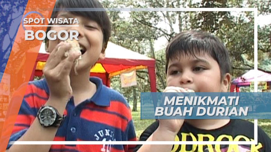Menikmati Buah Durian, di Taman Buah Mekarsari Bogor Jawa Barat