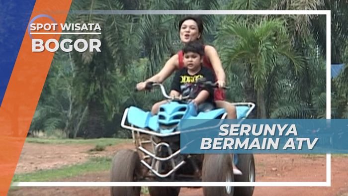 Serunya Bermain ATV, di Taman Buah Mekarsari Bogor Jawa Barat