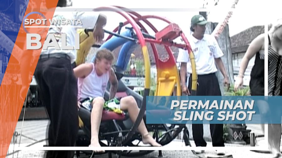 Sling Shot, Wahana Permainan yang Membuat Jantung Berdebar, Bali