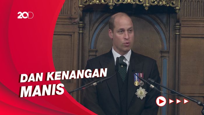 Pangeran William Ingat Kematian Putri Diana saat Bicara Skotlandia