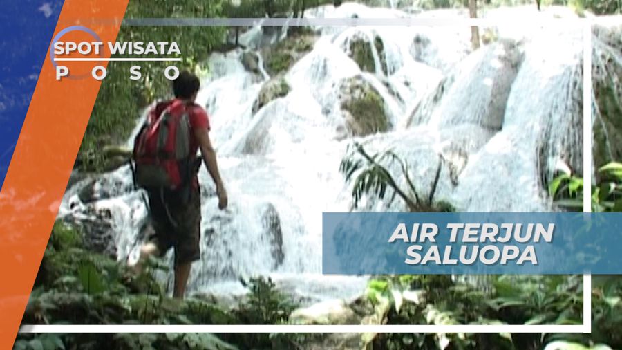 Menikmati Segarnya Gemercik Air Terjun Saluopa, Poso