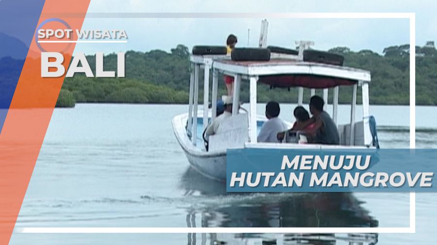 Menuju Hutan Mangrove di Taman Nasional Bali Barat