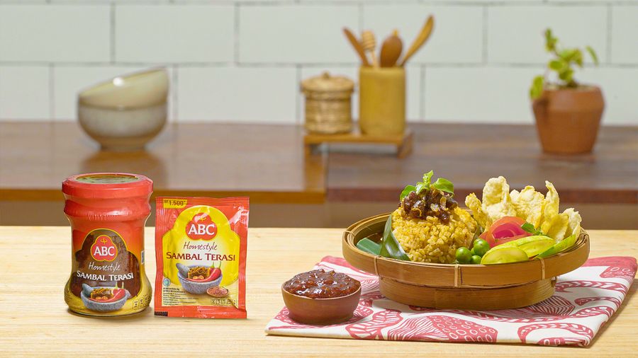 Nasi Tutug Sapi Pedas Terasi