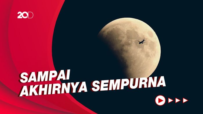 Gerhana Bulan Total Terjadi Dalam 7 Fase