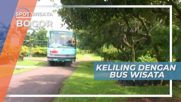 Naik Bus Berkeliling Kawasan Wisata Bogor