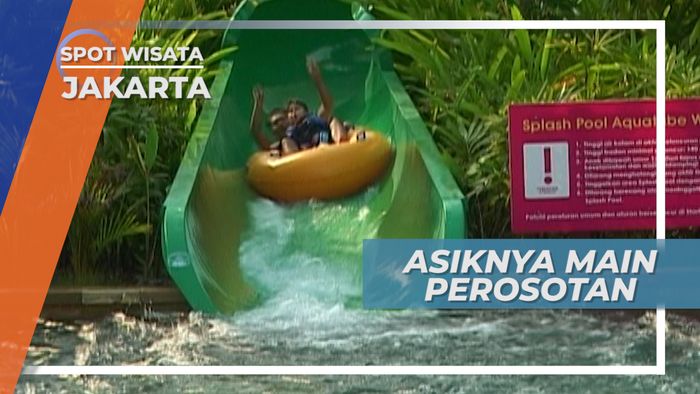 Seluncur Air Yang Mengasikan di Utara Jakarta