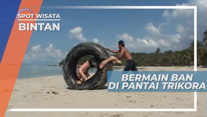 Melepas Penat dengan Bermain di Pantai Trikora, Bintan