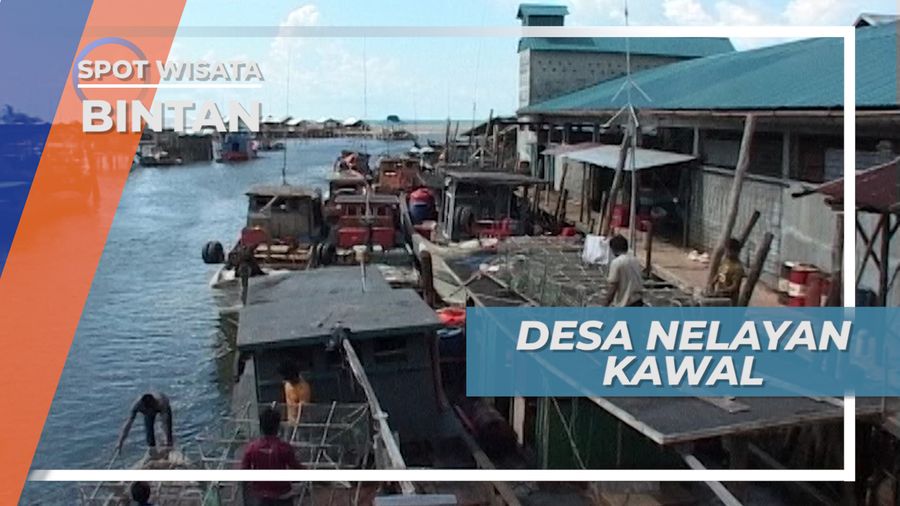 Desa Nelayan Kawal, Deretan Rumah Tradisional Warga Bintan
