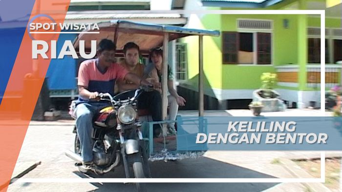 Bentor, Transportasi Unik Warga Pulau Penyengat, Riau