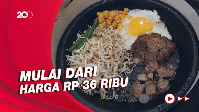 Menjajal Pepper Rice Pakai Sirloin Steak di Mazeru