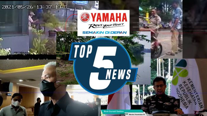 Top 5: Rekaman CCTV Pelaku Pembunuhan Wanita, Ganjar Tepis Konflik dengan Puan