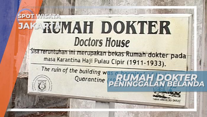 Rumah Dokter Peninggalan Belanda di Pulau Khayangan Kepulauan Seribu Jakarta