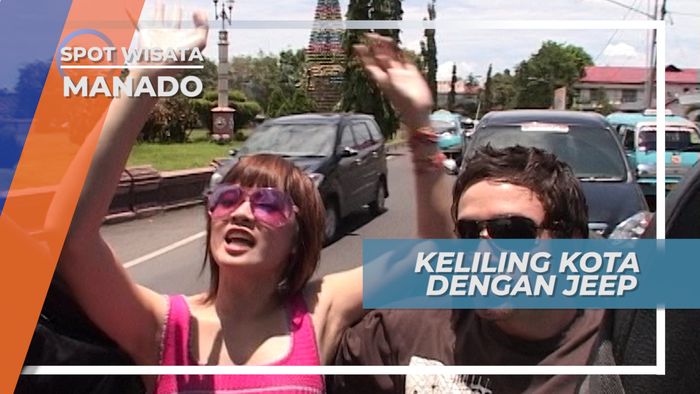 Keliling Kota Manado dengan Jeep Tour