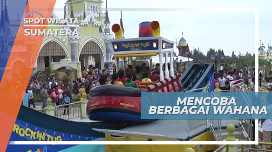 Mencoba Wahana Ombang-ambing dan Bom-bom Car di Sumatera Utara