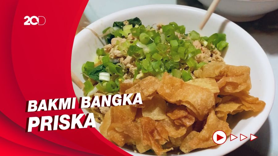 Ada Bakmi Bangka Enak, Jualnya di Tempat Cuci Mobil    