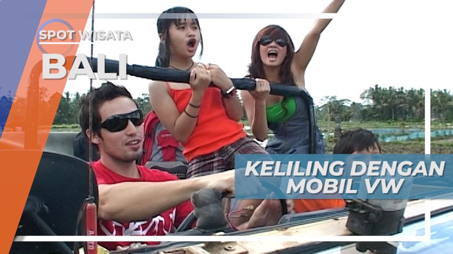 Serunya Berkeliling Kota Naik Mobil Safari, Bali