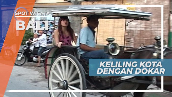Mengendarai Dokar Berkeliling Kota Denpasar Bali