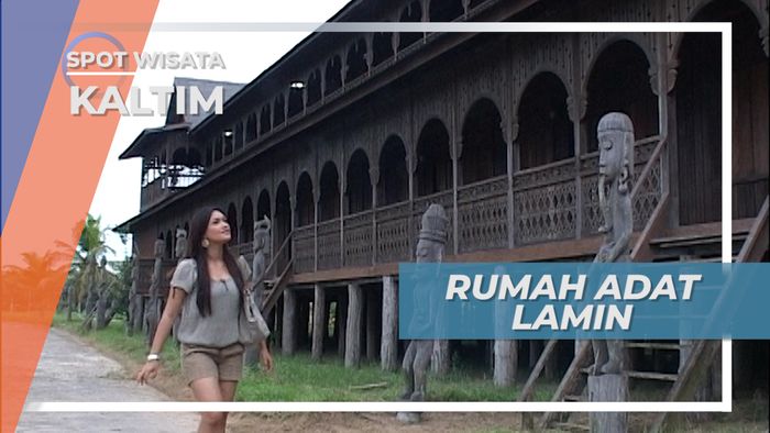 Rumah Adat Lamin, Tenggarong Kalimantan Timur 
