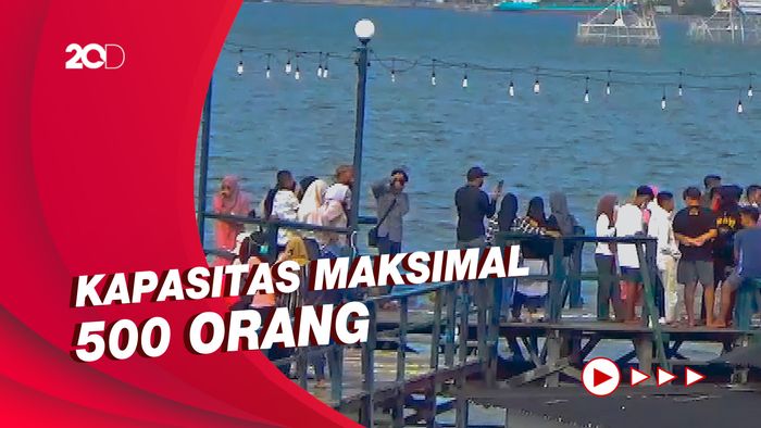 Dipadati Pengunjung, Menralo Beach Pinrang Berlakukan Sistem Buka Tutup