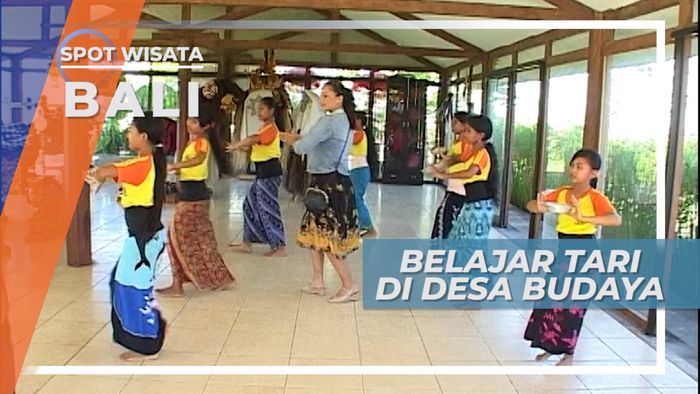 Belajar Tari Tradisional di Desa Budaya Kertalangu Sanur Bali