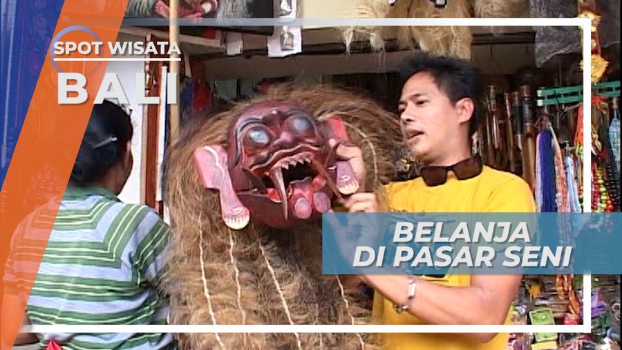 Wisata Belanja di Pasar Seni Sukawati Denpasar Bali