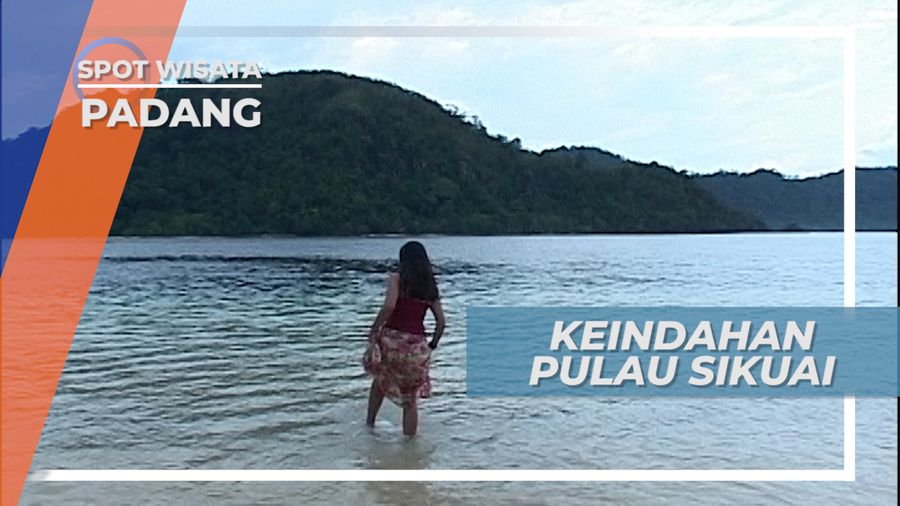 Pantai Pulau Sikuai, Indah Terbentang dan Asri, Padang