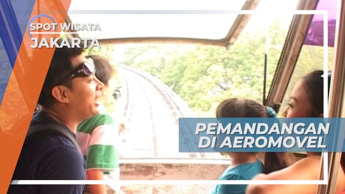 Aeromovel, Kereta Angin yang Mengantar Kita Melayang Mengelilingi Taman Mini Jakarta
