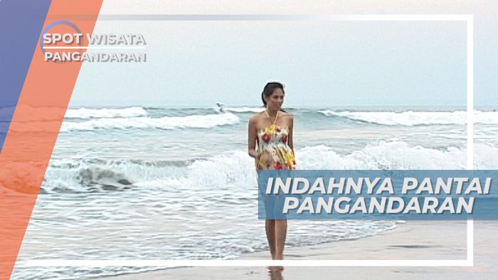 Menanti Matahari Terbenam di Pantai Pangandaran Jawa Barat