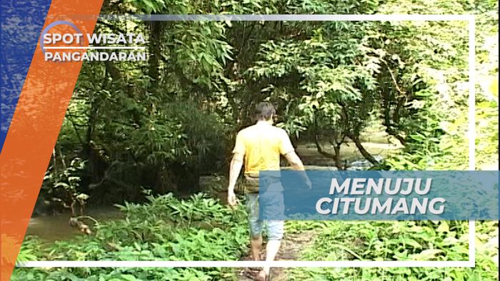 Menuju Pemandian Alam Citumang Pangandaran Jawa Barat