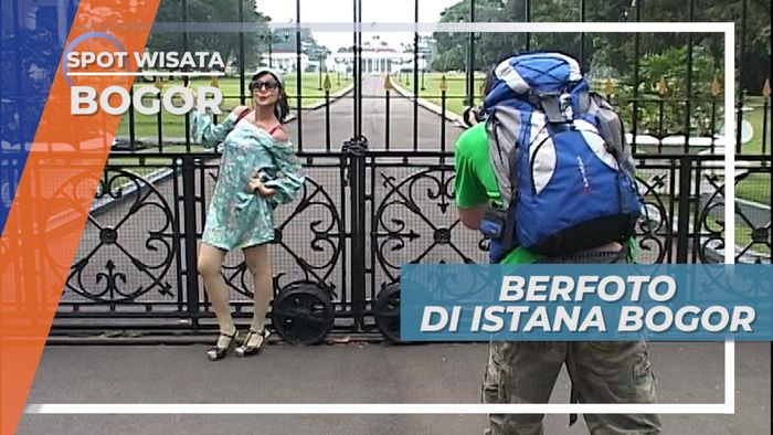 Berfoto di Istana Bogor, Salah Satu Ikon Kota Hujan