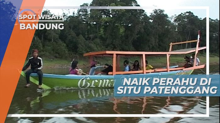 Menikmati Pesona Situ Patenggang Bandung dari Atas Perahu