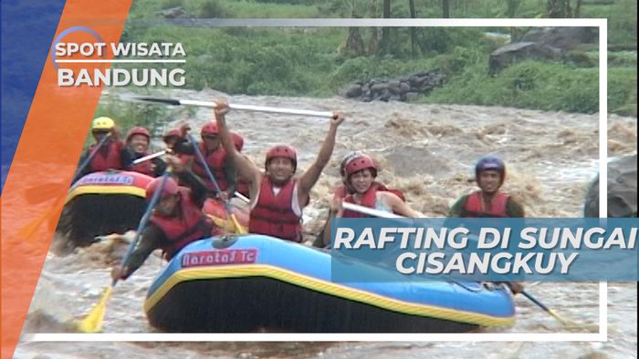 Mencoba Menaklukkan Derasnya Ombak Sungai Cisangkuy Bandung
